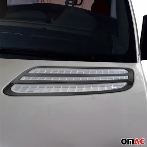 Mercedes Sprinter W907 Front Grill - Omac - S.Steel - Gloss Dark - 2018 Mercedes Sprinter W907 Front Grill - Omac - S.Steel - Gloss Dark - 2018